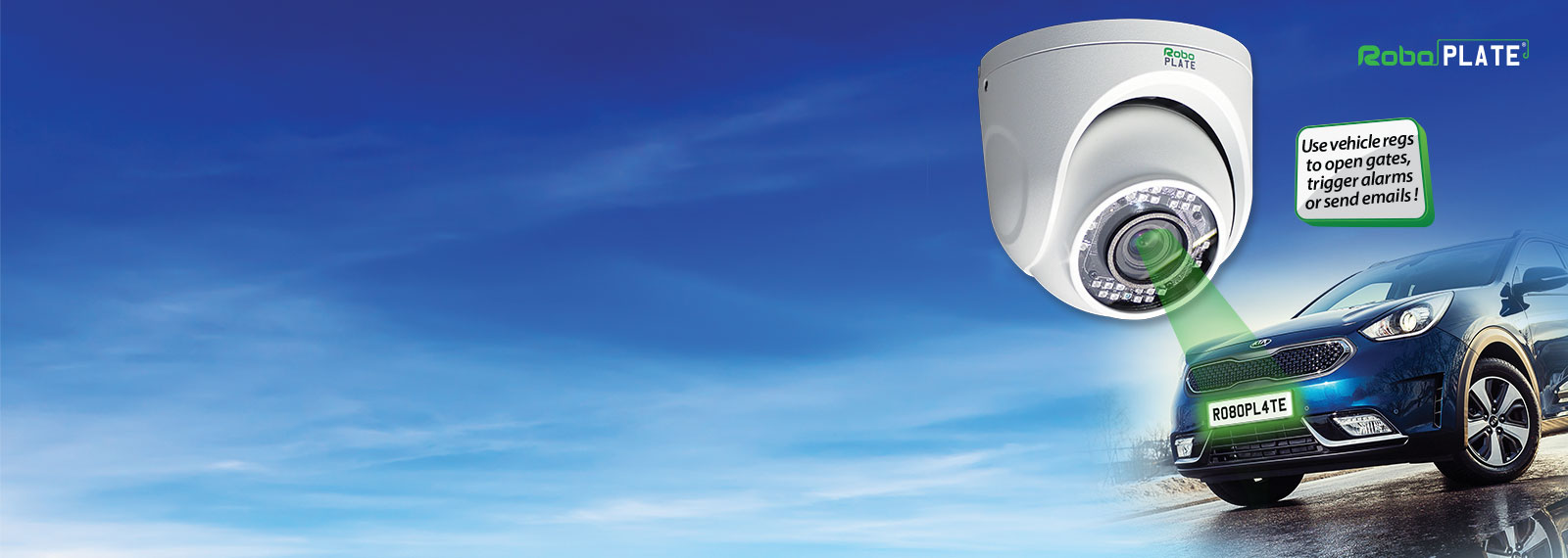 IP CCTV Camera with ANPR
