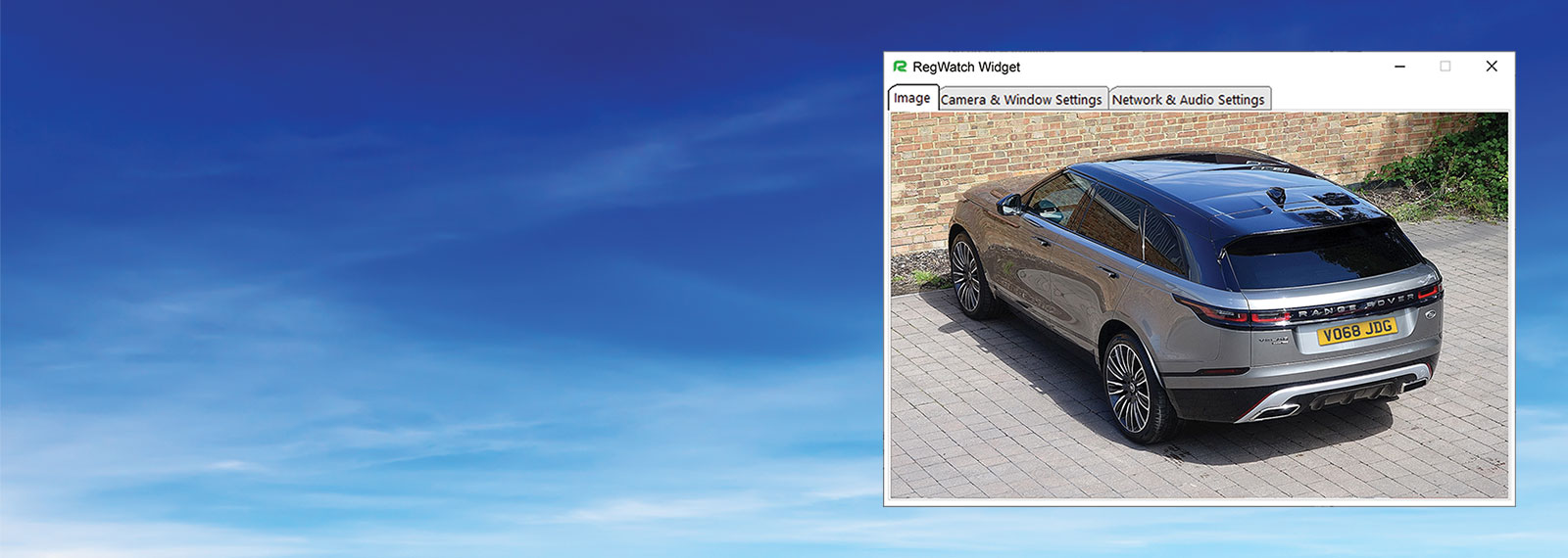 RegWatch ANPR Viewing Widget